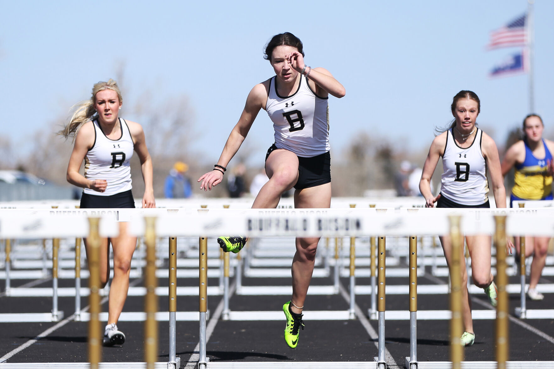 Kendall Tietjen, Carly Norman and Alaina Gross